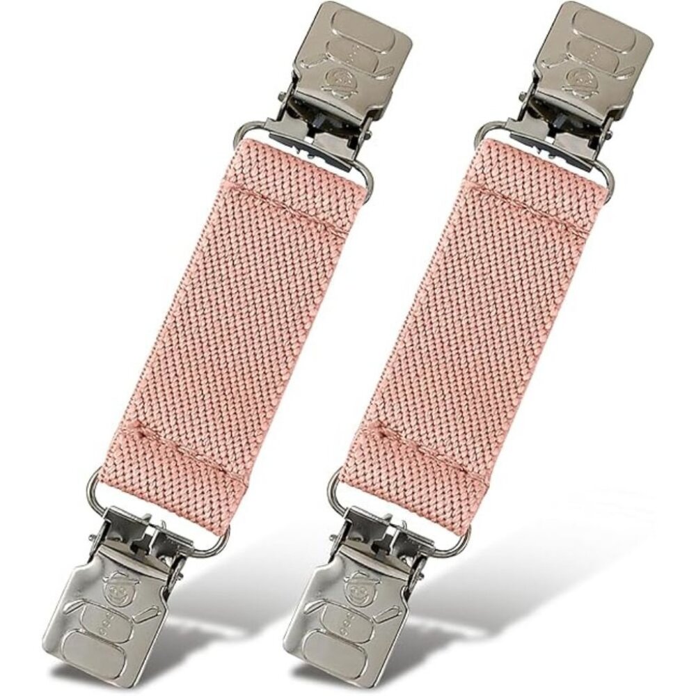 Hold’Em Mitten Glove Clips for Toddler & Kids Extra Tight Grip - Peach
